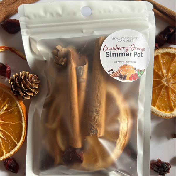 Cranberry Orange Simmer Pot | Natural Stovetop Potpourri